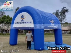 tenda inflável promocional udc centro universitário