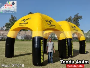 tendas infláveis personalizadas promocionais uniasselvi