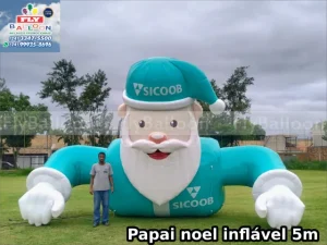 Papai Noel Inflável