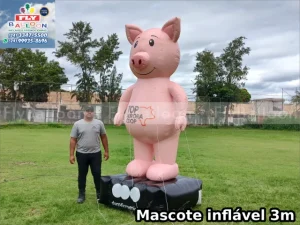 Mascote Inflavel em Porto Alegre