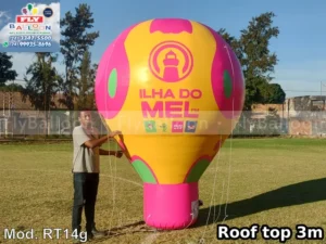 balões infláveis promocionais em Maringá