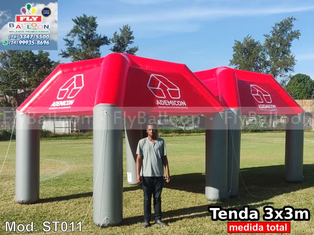 estandes infláveis promocionais consórcio ademicron