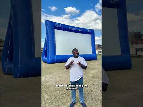 Imagine levar uma experiência visual de impacto para qualquer lugar! 🎬✨