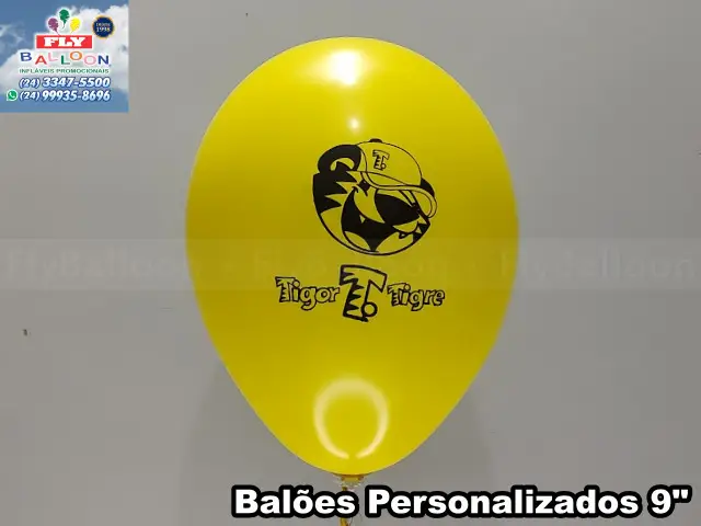 balões customizados tigor t tigre