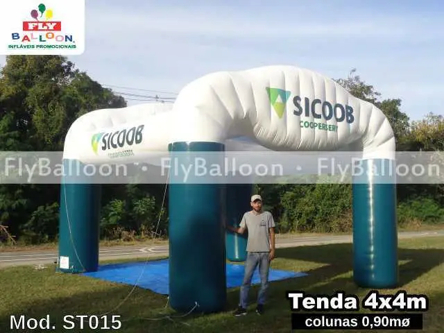 tenda inflável promocional sicoob cooperserv