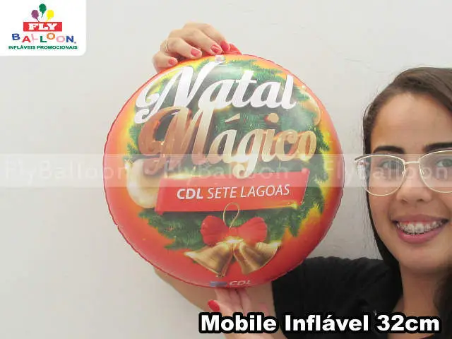 mobile inflavel promocional natal magico CDL sete lagoas