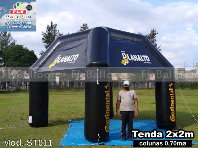 tenda inflável promocional planalto autocenter
