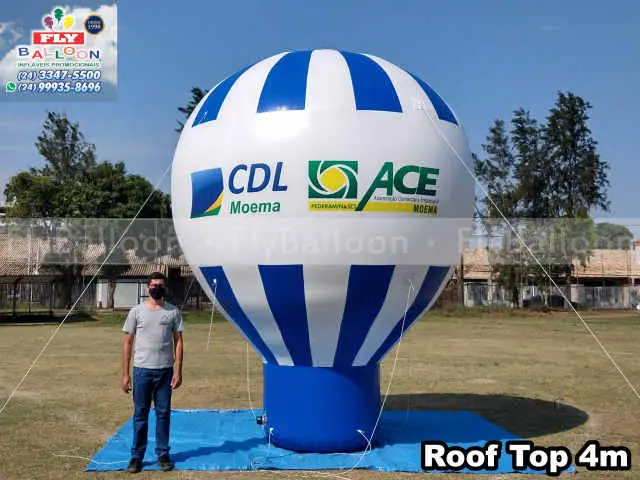 balão promocional inflável ACE Moema
