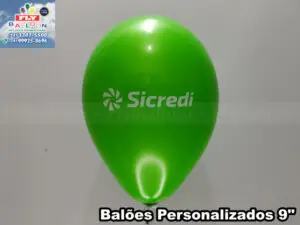 balão personalizado sicredi