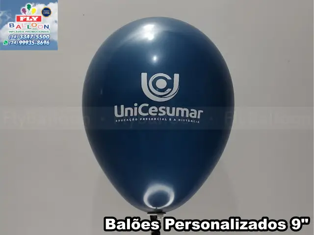 balão personalizado unicesumar