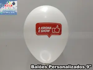 balões personalizados krona tubos e conexões