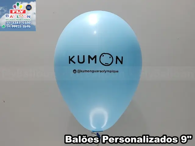balões personalizados kumon