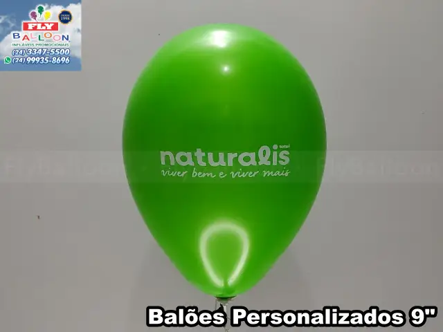 balões personalizados naturalis pet food