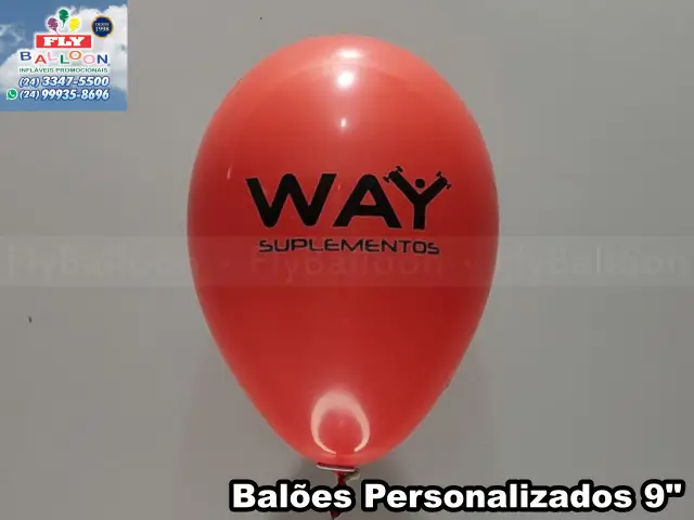 balões personalizados way suplementos alimentares
