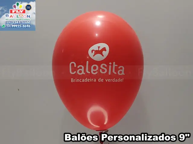 balões customizados calesita brinquedos