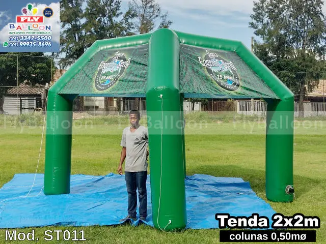 tenda inflável promocional água engenho da serra