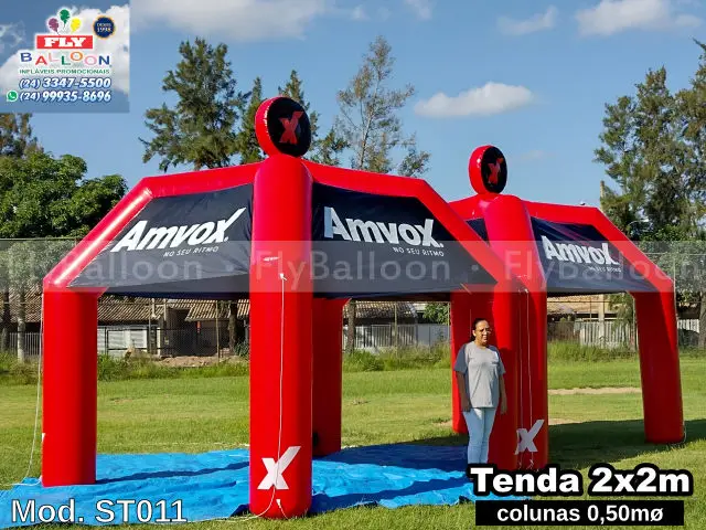 tendas infláveis promocionais amvox