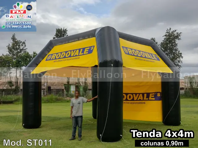 tenda inflável promocional rodovale implementos rodoviários