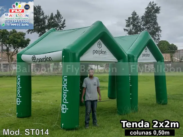 tendas infláveis promocionais perplan empreendimentos imobiliários